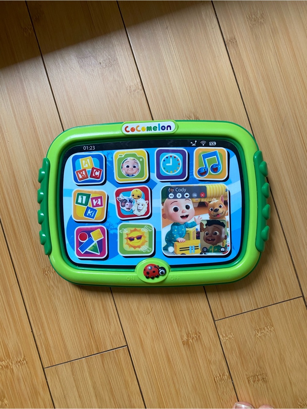 Green Kids Learning Tablet - Interactive Toy